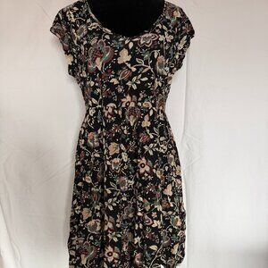 Floral Lascana for Venus knit dress.  Size M